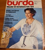 Burda Mode in Grossen 44 54 1978 407/78 Juni Juli Verlag Aenne Offenburg
