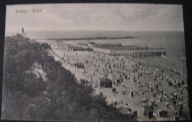 Kołobrzeg (Kolberg) plaża 1923