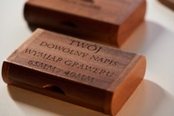 Pendrive + pudełko + grawer GRATIS - 32GB USB 3.0 drewno orzech