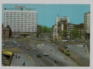 Poznań rondo Kopernika Hotel NEONY 1978 Tramwaj Mercedes Żuk Fiat 125p 035G