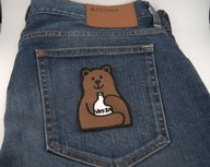 Naszywka Haftowana MIŚ VODKA Impreza – 9,5 x 7 cm