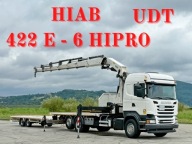 SCANIA R 440 * HIAB 422 E-6 HIPRO/PILOT+PRZYCZEPA / 6x4
