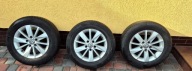 Felga aluminiowa felgi aluminiowe 3 szt Volkswagen Golf 7 opony 195/65r15