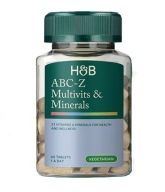 H&B, ABC-Z Multiwitaminy i minerały 60 tabletek