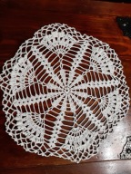 Koronkowa serweta koronka śr 34 cm