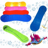 SNOWBOARD DESKA ŚLIZG PLASTIKOWY ZJAZDOWY PO ŚNIEGU RÓŻNE KOLORY DLA DZIECI