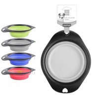 NUNBELL MISKA DLA PSA TURYSTYCZNA SKŁADANA SILIKONOWA 0,5L SZARA PROMOCJA