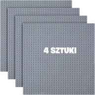 Płytka konstrukcyjna do klocków 32x32 zestaw 4 szt płytki płyta płyty SZARY
