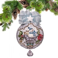 MEDALION BOMBKA BOMBKI ozdoba zawieszka BAŁWANEK 12 cm # 1