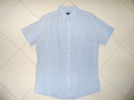 TATUUM 100% LEN NOWA LNIANA NIEBIESKA KOSZULA r XXL