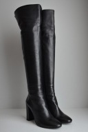 CZARUJĄCE MUSZKIETERKI Bruno Premi kozaki za kolano na szerokim obcasie