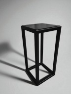 CZARNY KWIETNIK METALOWY LOFT stojący Stalowyart