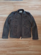 Męska kurtka skórzana Energie / roz.L / Nowa / Skóra naturalna