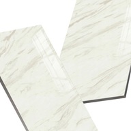 10x SAMOPRZYLEPNY PANEL ŚCIENNY MARMUR PCV TAPETA POŁYSK PŁYTKI NA ŚCIANĘ