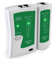 LAN Tester przewodów sieciowych Ethernet RJ45 Cat5 Cat5e Cat6 Cat6a kabel