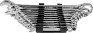 ZESTAW 12 Sztuk Kluczy Płasko-Oczkowych Brüder Mannesmann M19652 6 -22 mm
