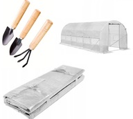 FOLIA ZAMIENNA NA TUNEL FOLIOWY FOLIAK 6x3m GRUBA PE150 g/m UV4 18m2 GRATIS