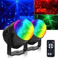 2SZT. POLKULA DISCO MIN 220V EFEKT COLOR x 2/ cena za 2szt.