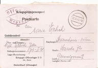 OFLAG II D - list do STARACHOWICE -obieg 1943 -oflag GROSS BORN