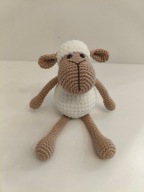 OWCA owieczka szydełko maskotka zabawka prezent handmade amigurumi ręcznie