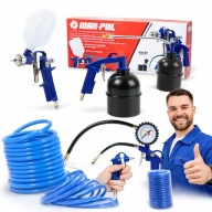 ZESTAW NARZEDZI PNEUMATYCZNYCH DO KOMPRESORA SPRĘŻARKI Mar-Pol 5w1