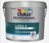 Farba lateksowa ścienna Dulux 9 l Biały mat