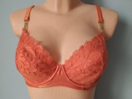 Śliczna markowa bielizna Primark UK 34DD EUR 75E piękna pomrańcza