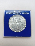 Stara moneta kolekcjonerska 100 zł, Tysiąc lat Polski - próba 1966 r