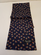 FULAR PLASTRON MĘSKI SZALIK JEDWAB WEŁNA ANGIELSKI DIAMANTINE