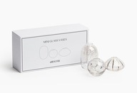 H&M HOME WAZON SZKLANY KOMPLET 3 sztuki GLASS MINI VASES SUPER NA PREZENT!