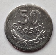50 Groszy 1965r śr. 23mm Aluminium