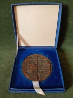 Duży polski medal - 50 Jubileuszowy Zjazd Chirurgów Polskich 1980 rok