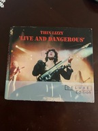tHIN LIZZY Live And Dangerous 2CD dvd DELUXE ex