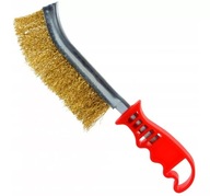 SZCZOTKA DRUCIANA SZCZELINOWA RĘCZNA STALOWA OCYNK