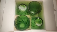 Komplet szklanek ZIELEŃ