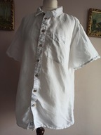 Weird Fish KOSZULA męska LNIANA r L