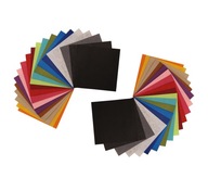 Filc 40 arkuszy różne kolory 15 x 15 cm