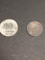 5 i 10 PFENNIG 1918 r i 1920. / /