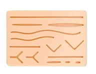 SZTUCZNA SKÓRA DO NAUKI CHIRURGICZNEGO SZYCIA RANY ZAŁOŻENIE SZWÓW