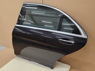 DRZWI LEWY TYŁ MERCEDES SKLASA W222 LONG 197 OBSIDIANBLACK KOMPLETNE !!!