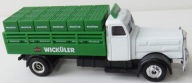 Model FAUN L8 Grell Wicküler piwo skrzynki browar retro tir makieta H0 1:8