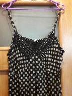 George wiskoza długa czarna roz. 44