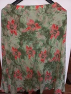 Spódniczka 46 48 spódnica szyfonowa rozkloszowana jak nowa