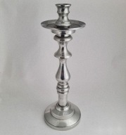 ŚWIECZNIK LICHTARZ WYSOKI METAL 37 cm