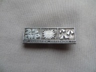 HARCERSTWO ODZNAKA ZHP CHORĄGIEW KRAKOWSKA 1968 - 25 LAT LWP - agrafka