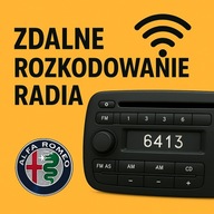 ZDALNIE! RADIO,KOD DO RADIA ALFA ROMEO CONTINENTAL MITO GIULIETTA 159