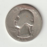 USA 25 centow 1936 srebro 0.900