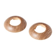 Rozeta maskująca Pcv GoodHome śr. 22 mm dąb