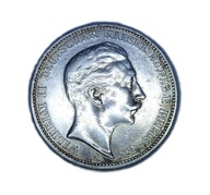 Cesarstwo Niemieckie, 3 marki, 1909r. - A - Ag 1