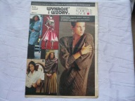 WYKROJE I WZORY NR 1 1989